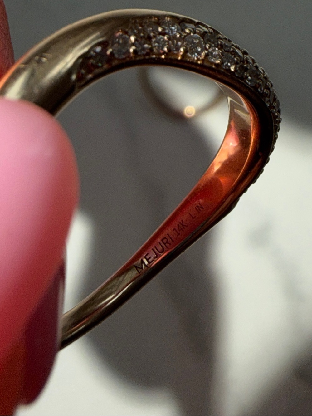 Elegant Gold and Silver Women's Ring Set - Picture 9 of 9